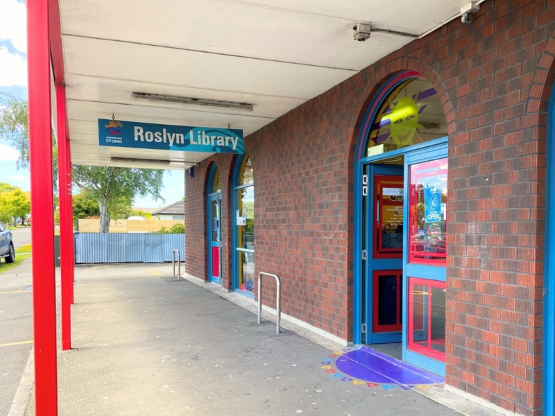 Roslyn library frontage 10 Jan 2025