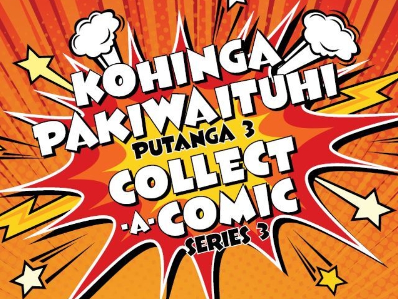 Collect a comic logo