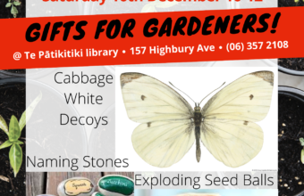 Image for Gifts for Gardeners! Free craft session @ Te Pātikitiki Library