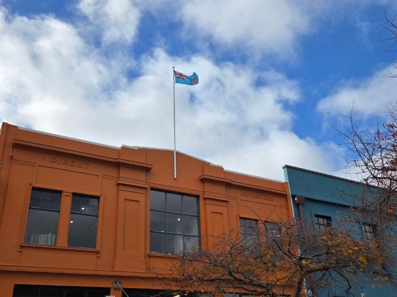 George St Fiji flag