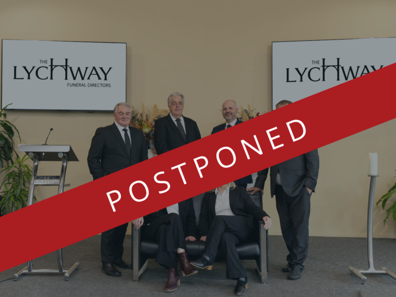 Lychway Postponed